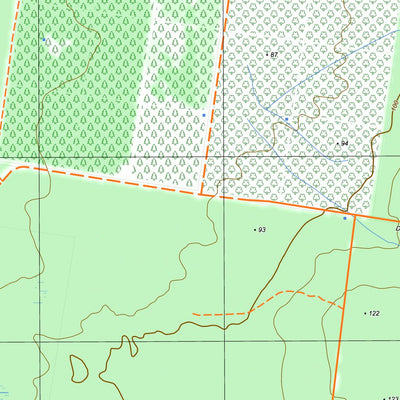 nswtopo 7122-2-N DARTMOOR NORTH digital map