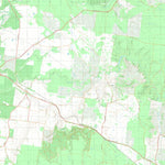 nswtopo 7122-2-S DARTMOOR SOUTH digital map