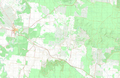 nswtopo 7122-2-S DARTMOOR SOUTH digital map