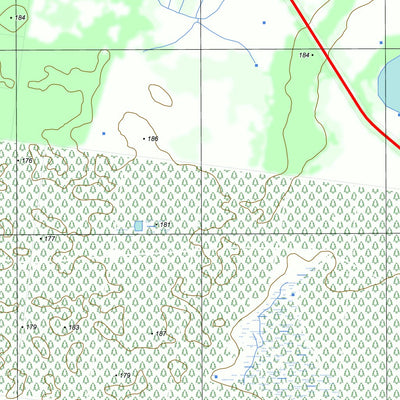 nswtopo 7123-1-N EDENHOPE NORTH digital map