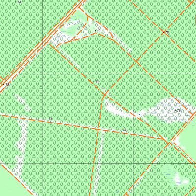 nswtopo 7123-3-S DERGHOLM SOUTH digital map
