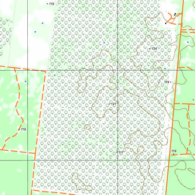 nswtopo 7123-4-N LANGKOOP NORTH digital map