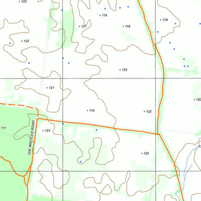 nswtopo 7124-3-N APSLEY NORTH digital map