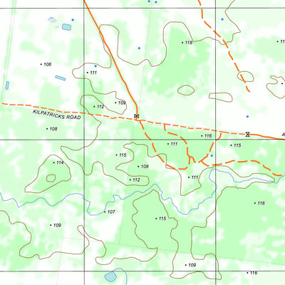 nswtopo 7124-3-N APSLEY NORTH digital map