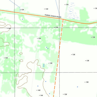 nswtopo 7125-2-S MIRAM SOUTH digital map