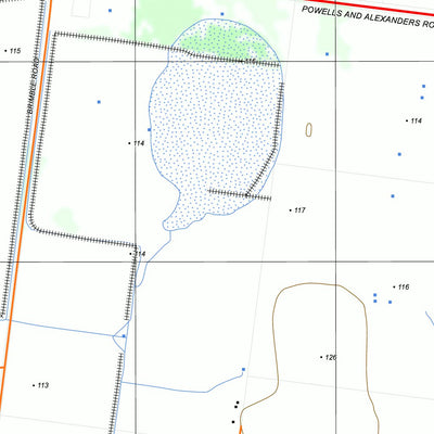 nswtopo 7125-3-N KANIVA NORTH digital map