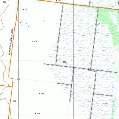 nswtopo 7125-3-N KANIVA NORTH digital map