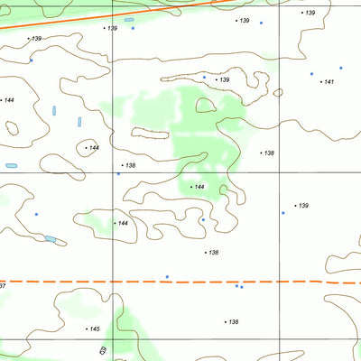 nswtopo 7125-4-N BALLAROOK NORTH digital map