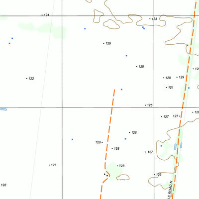 nswtopo 7125-4-S BALLAROOK SOUTH digital map