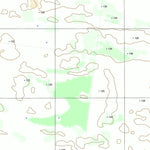 nswtopo 7125-4-S BALLAROOK SOUTH digital map