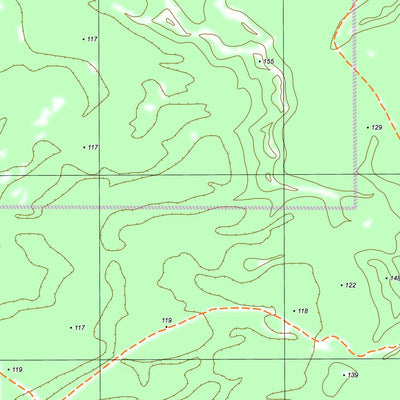 nswtopo 7126-2-S WAGGON FLAT SOUTH digital map