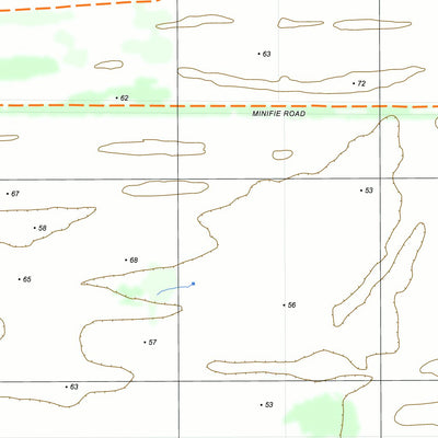 nswtopo 7127-1-N PALLARANG NORTH digital map