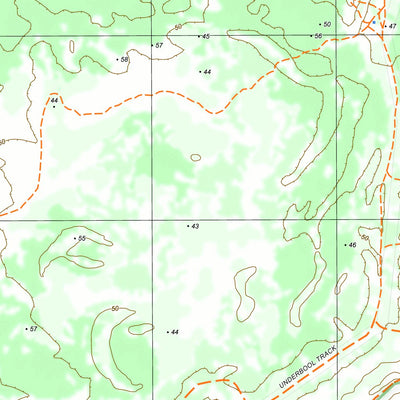 nswtopo 7127-1-N PALLARANG NORTH digital map