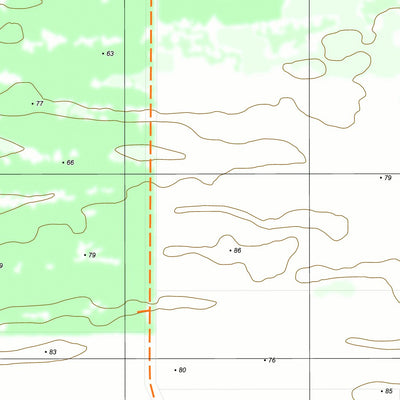 nswtopo 7127-4-N MULCRA NORTH digital map