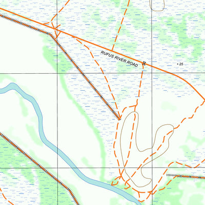 nswtopo 7129-1-N MULLROO NORTH digital map
