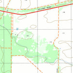 nswtopo 7129-2-S MERINGUR SOUTH digital map