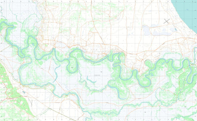 nswtopo 7129-4-N LINDSAY NORTH digital map