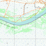 nswtopo 7129-4-N LINDSAY NORTH digital map