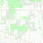 nswtopo 7221-1-S BESSIEBELLE SOUTH digital map