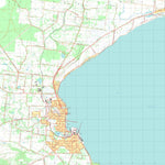 nswtopo 7221-3-N PORTLAND NORTH digital map
