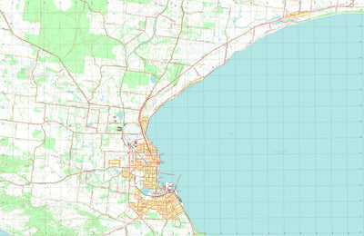 nswtopo 7221-3-N PORTLAND NORTH digital map