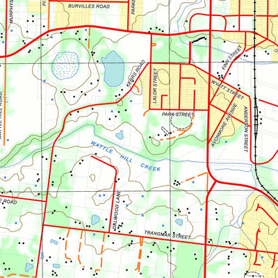 nswtopo 7221-3-N PORTLAND NORTH digital map