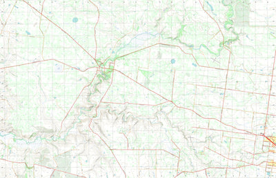 nswtopo 7222-1-S WANNON SOUTH digital map