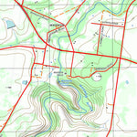 nswtopo 7222-1-S WANNON SOUTH digital map