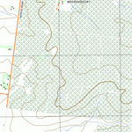 nswtopo 7222-2-S BRANXHOLME SOUTH digital map