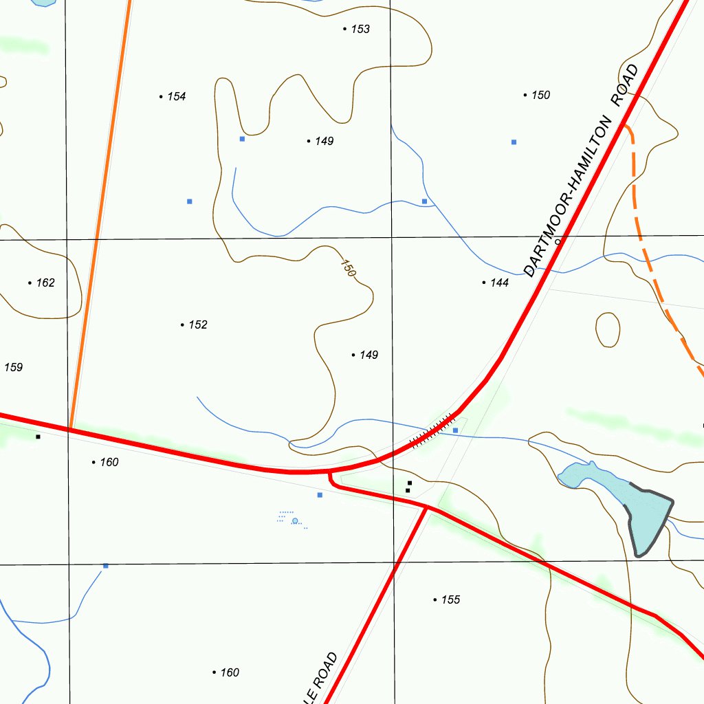 7222-3-N DIGBY NORTH Map by nswtopo | Avenza Maps