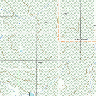 nswtopo 7222-3-N DIGBY NORTH digital map