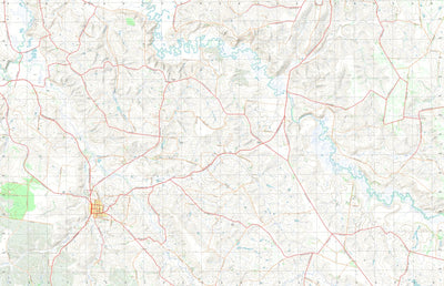 nswtopo 7222-4-S COLERAINE SOUTH digital map