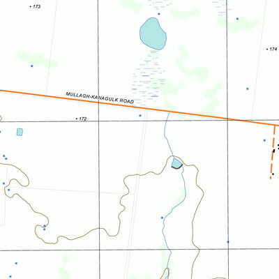 nswtopo 7223-4-N HARROW NORTH digital map