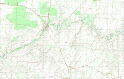 nswtopo 7223-4-S HARROW SOUTH digital map