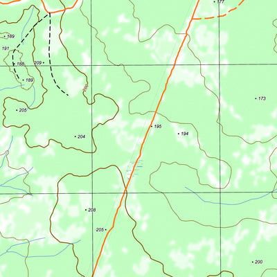 nswtopo 7224-4-N NURCOUNG NORTH digital map