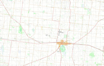 nswtopo 7225-3-N NHILL NORTH digital map