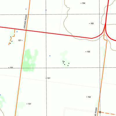 nswtopo 7225-3-S NHILL SOUTH digital map