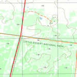 nswtopo 7225-3-S NHILL SOUTH digital map