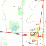 nswtopo 7225-4-N NETHERBY NORTH digital map