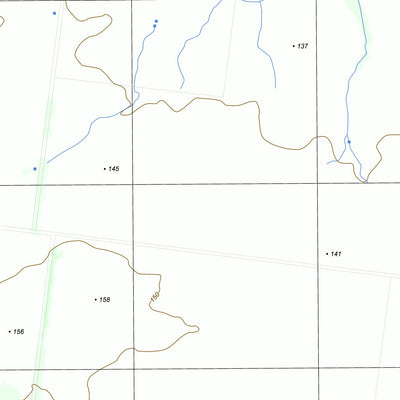nswtopo 7225-4-S NETHERBY SOUTH digital map