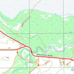 nswtopo 7226-2-N ALBACUTYA NORTH digital map
