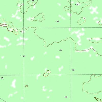 nswtopo 7226-3-N CHINAMAN FLAT NORTH digital map