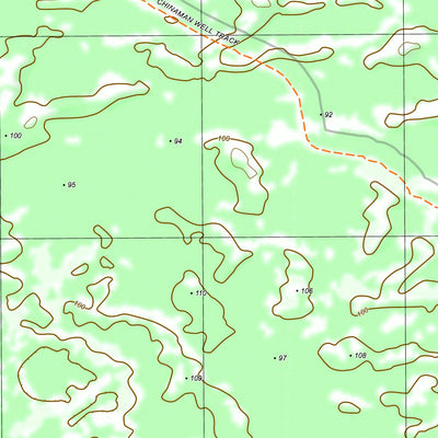 nswtopo 7226-3-N CHINAMAN FLAT NORTH digital map
