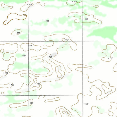 nswtopo 7226-3-S CHINAMAN FLAT SOUTH digital map