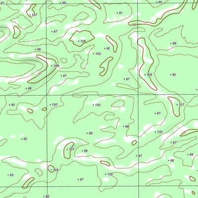 nswtopo 7226-4-N MILMED NORTH digital map