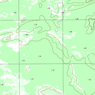 nswtopo 7226-4-S MILMED SOUTH digital map