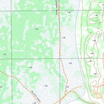 nswtopo 7227-2-S WENNGA SOUTH digital map
