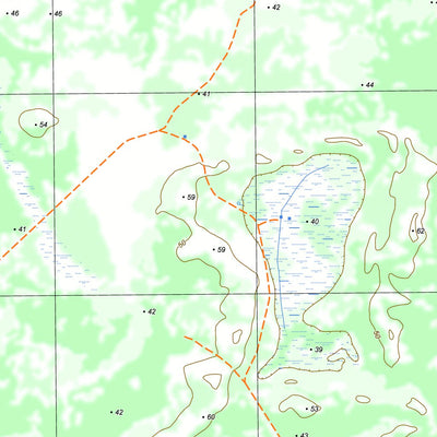 nswtopo 7228-2-N BURMBO NORTH digital map