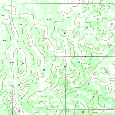 nswtopo 7228-3-S SUNSET SOUTH digital map