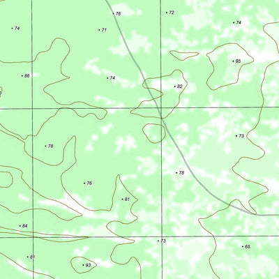 nswtopo 7228-4-N GALPUNGA NORTH digital map